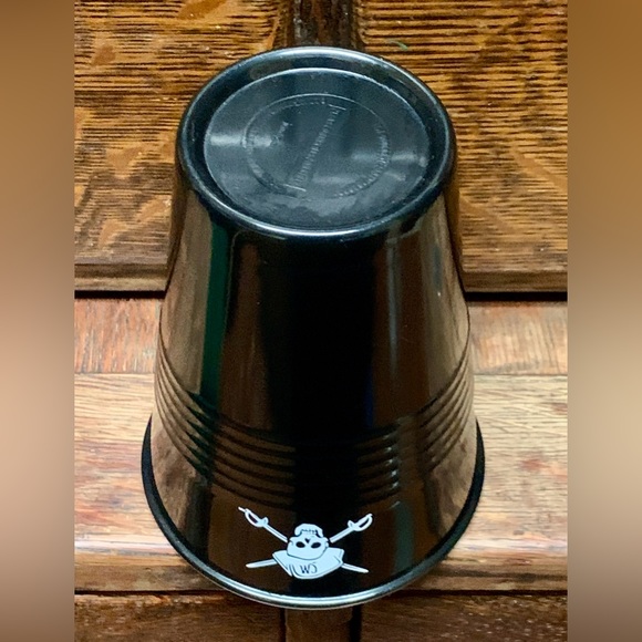 Officially Licensed Captain Morgan Rum Skull & Crossbones Pirate Plastic Glass - Picture 11 of 12